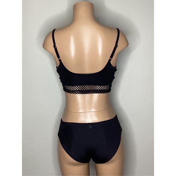 New. Robin Piccone black net bikini. Medium. Retails $214 - Picture 4 of 9